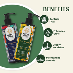 Dry and Frizzy Hair Combo Shampoo and Conditioner with Vitamin E and Tocopherols (150 X 2)