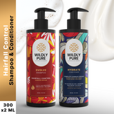 Evolve & Hydrate - Hairfall Control -For Dry Damaged Hair - Shampoo and Conditioner Combo (300ml x2)