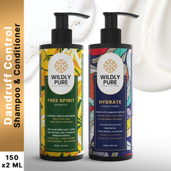 Dry and Frizzy Hair Combo Shampoo and Conditioner with Vitamin E and Tocopherols (150 X 2)