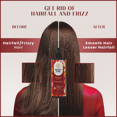 Wildly Pure Evolve Hair Fall Control shampoo with Plant Derived Keratin & Hibiscus Extract (150 ml)